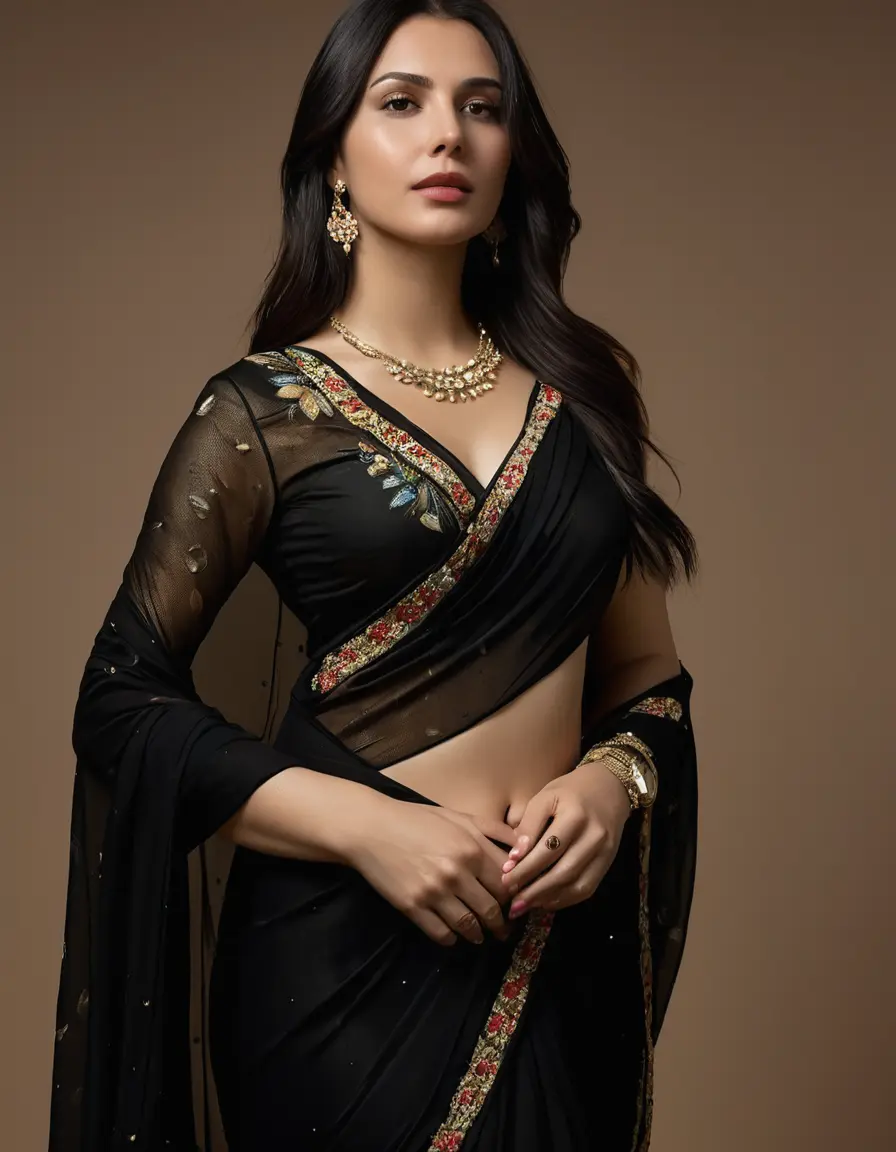 photo of young woman, in soaking wet, drenched clothes,
Stilletto heels, Silk pants, Embroidery,  long black Saree skin tight , Space ,grope another female , 
enjoying, wet clothes stuck to body,
detailed textures of the wet clothes, wet face, wet plastered hair,
wet, drenched, professional, high-quality details, full body view.
sharp focus, ultra-high pixel detail, realistic, high-quality, full colors, incredibly detailed, 4k, 8k, 16k, hyper-realistic, RAW photo, masterpiece, ultra-detailed, professionally color graded, professional photograph, Straight open  wavy hairstyle , , pear shaped body,  wrist watch, thin necklace t ,  , no make up, 