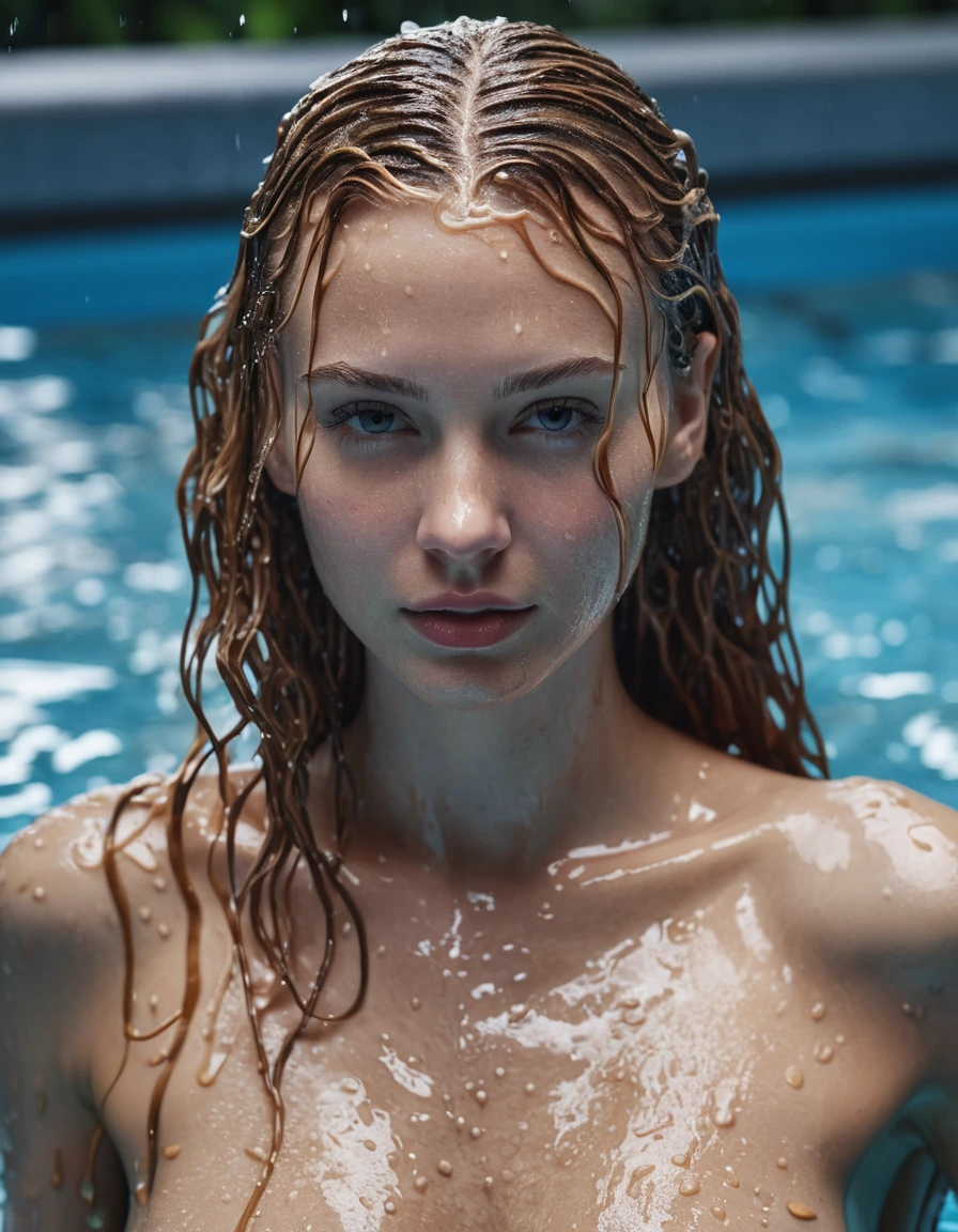 photo of young woman, in soaking wet, drenched clothes,
bare, naked, naked, pool, 
enjoying, wet clothes stuck to body,
detailed textures of the wet clothes, wet face, wet plastered hair,
wet, drenched, professional, high-quality details, full body view.
sharp focus, ultra-high pixel detail, realistic, high-quality, full colors, incredibly detailed, 4k, 8k, 16k, hyper-realistic, RAW photo, masterpiece, ultra-detailed, professionally color graded, professional photograph, wet hair, long blonde hair, wet skin, wet clothes, damp fabric, wet skin, wet clothes, damp fabric, wet skin, wet clothes, damp fabric