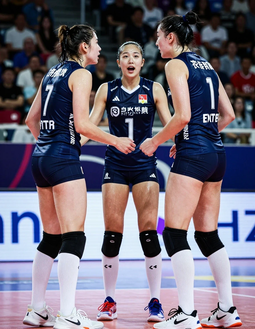 photo of young woman, in soaking wet, drenched clothes,
Socks, Volleybal black Nike shorts, very shiny and short, Volleybal shirt , , 
enjoying, wet clothes stuck to body,
detailed textures of the wet clothes, wet face, wet plastered hair,
wet, drenched, professional, high-quality details, full body view.
sharp focus, ultra-high pixel detail, realistic, high-quality, full colors, incredibly detailed, 4k, 8k, 16k, hyper-realistic, RAW photo, masterpiece, ultra-detailed, professionally color graded, professional photograph, Volleybal girls in sport outfit in showering together en showing their ass. Realistic image were there clothes looked soaked, wet skin, wet clothes, damp fabric