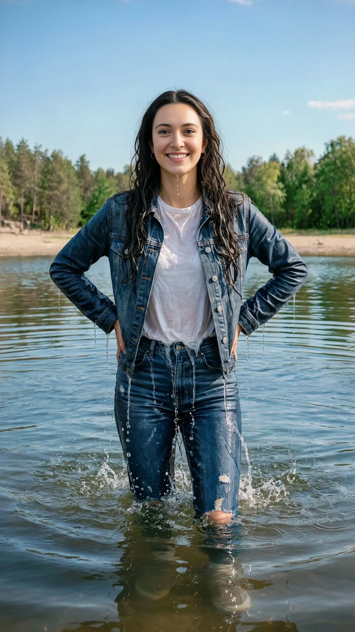 Drenched at the Shoreline cover